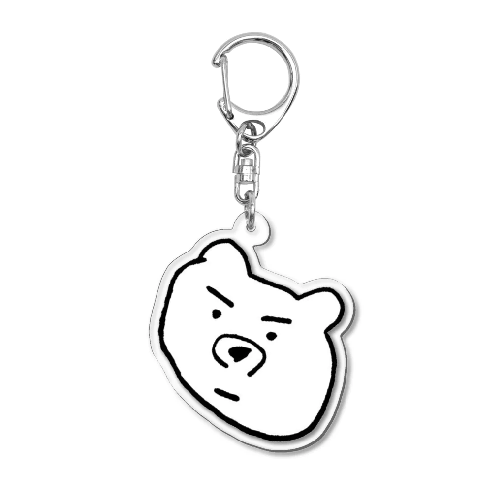 ダサクマくんストアのダサクマクン Acrylic Key Chain