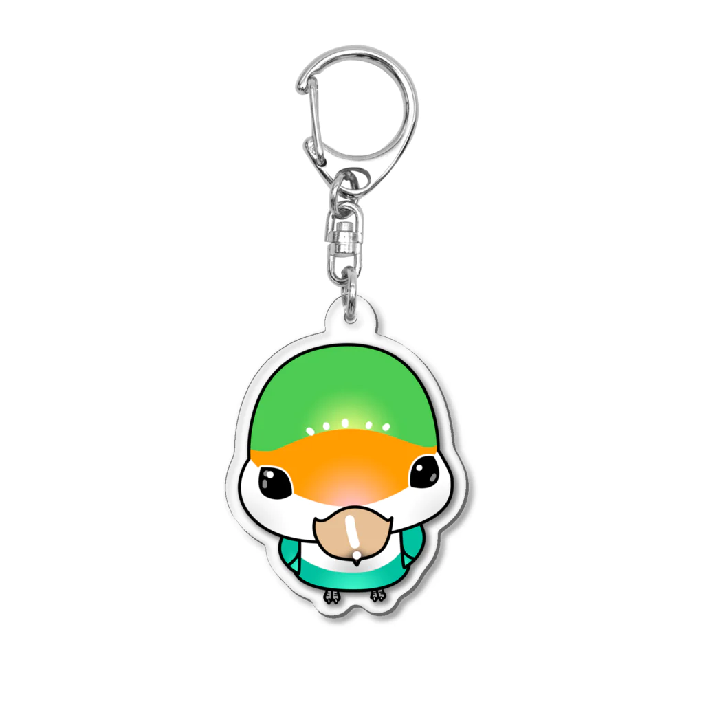 とりぼんのおねがいコザクラさん・シーグリ隊員 Acrylic Key Chain