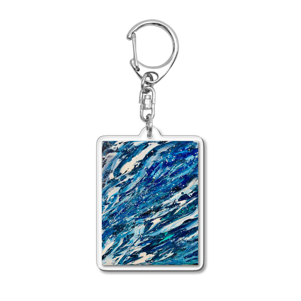 cube-wickの清風 Acrylic Key Chain