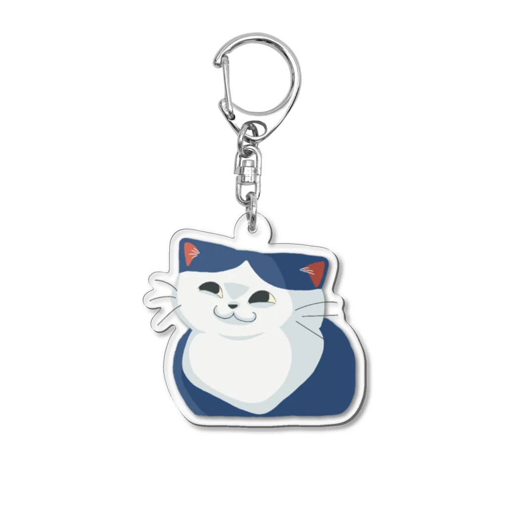 にんじんちびこのでぶねこ Acrylic Key Chain