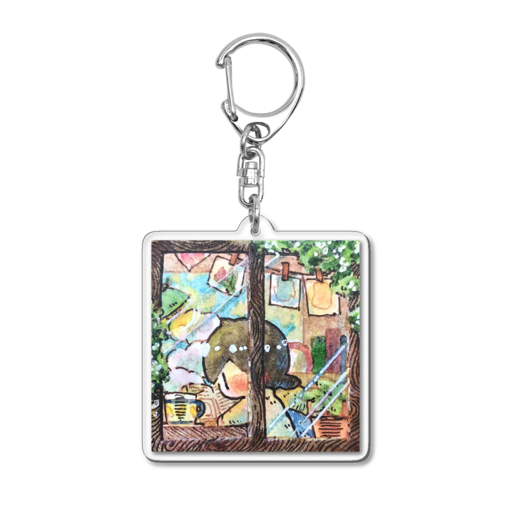 Atelier picoのぶら下がり窓！ Acrylic Key Chain