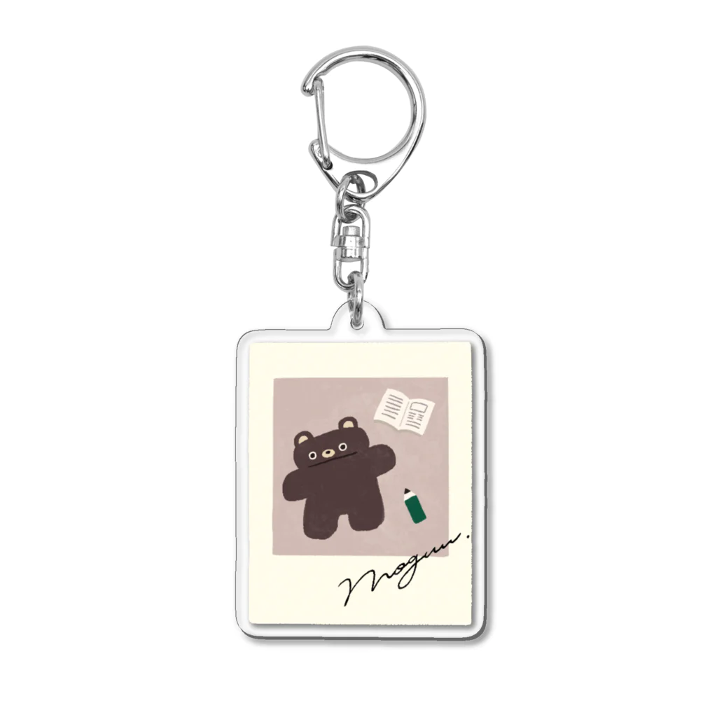 moguuuu.のkuma photo Acrylic Key Chain