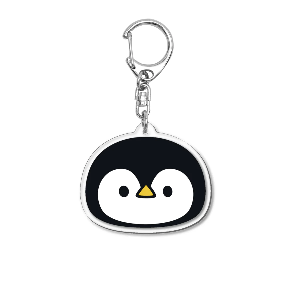 DECORの心くばりペンギン　ビッグフェイスver. Acrylic Key Chain