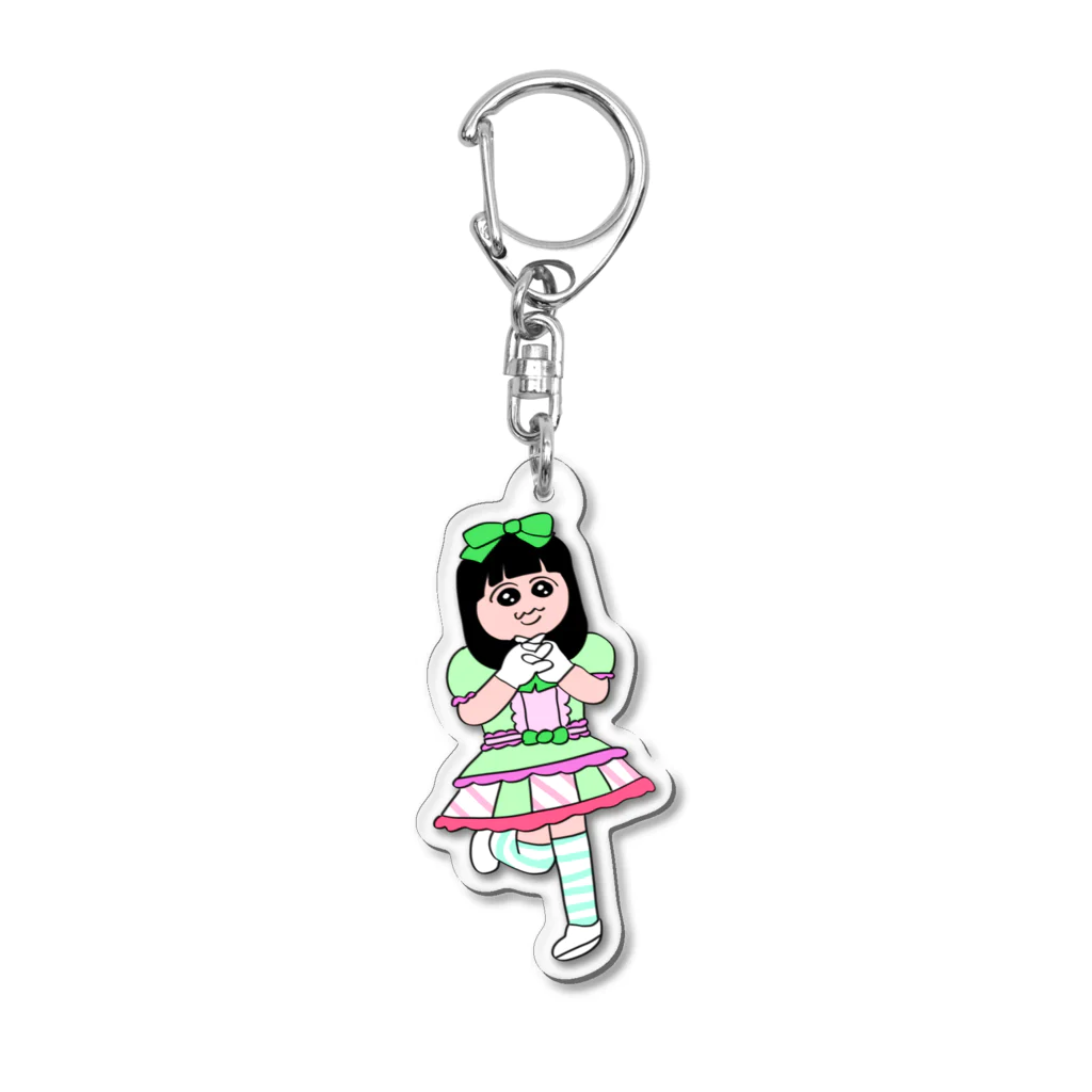 YABACUBE INC. ONLINE SHOPのこはる Acrylic Key Chain