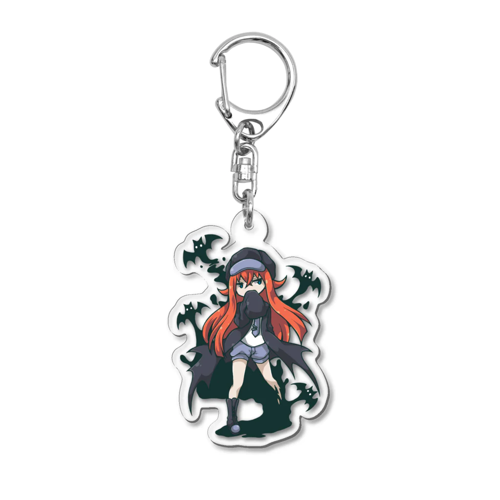 吟遊雑貨のバットガール Acrylic Key Chain