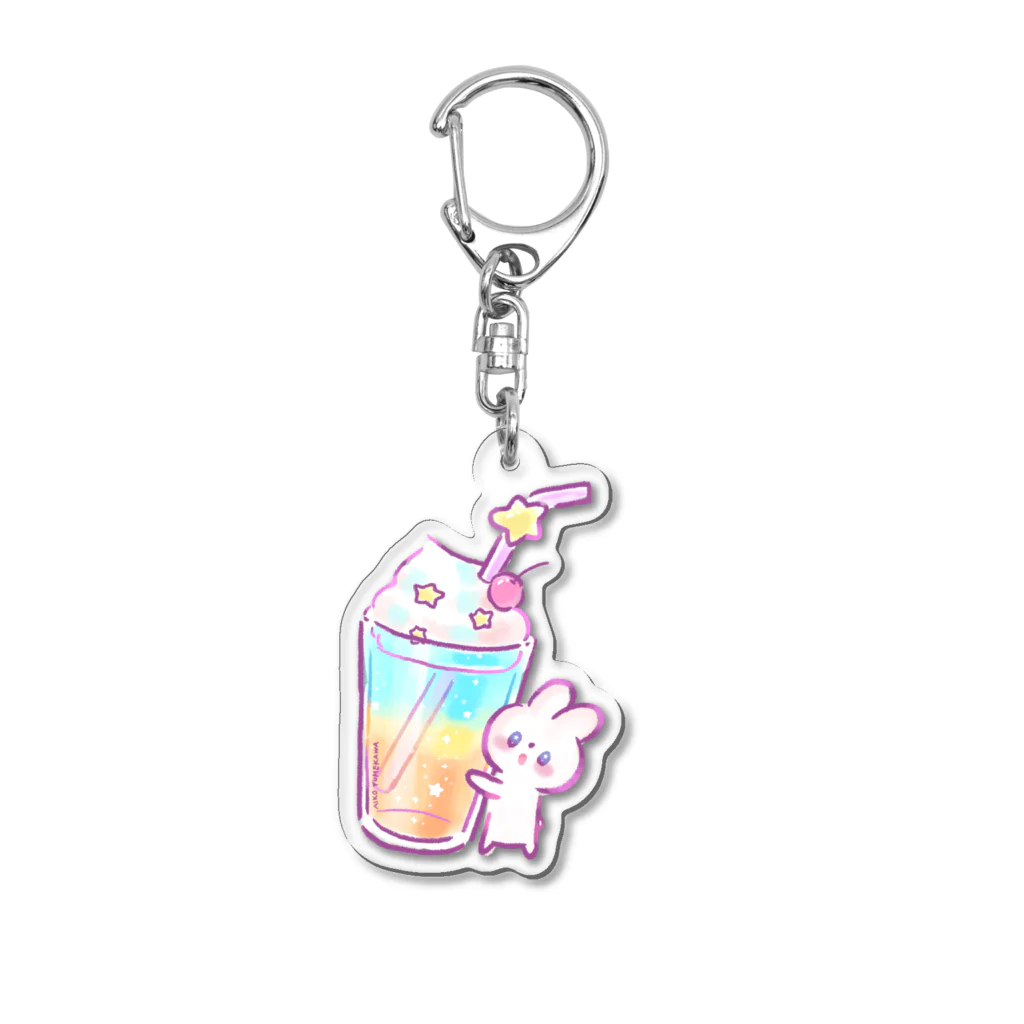 あいこゆめかわのYUMESODA Acrylic Key Chain