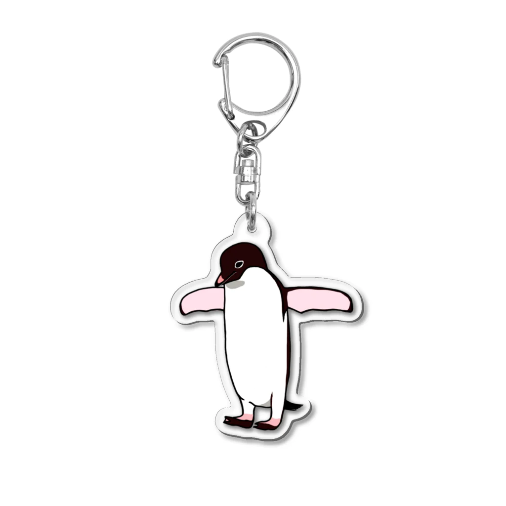 LalaHangeulのあでりーぺんぺん　3号(文字無しバージョン) Acrylic Key Chain