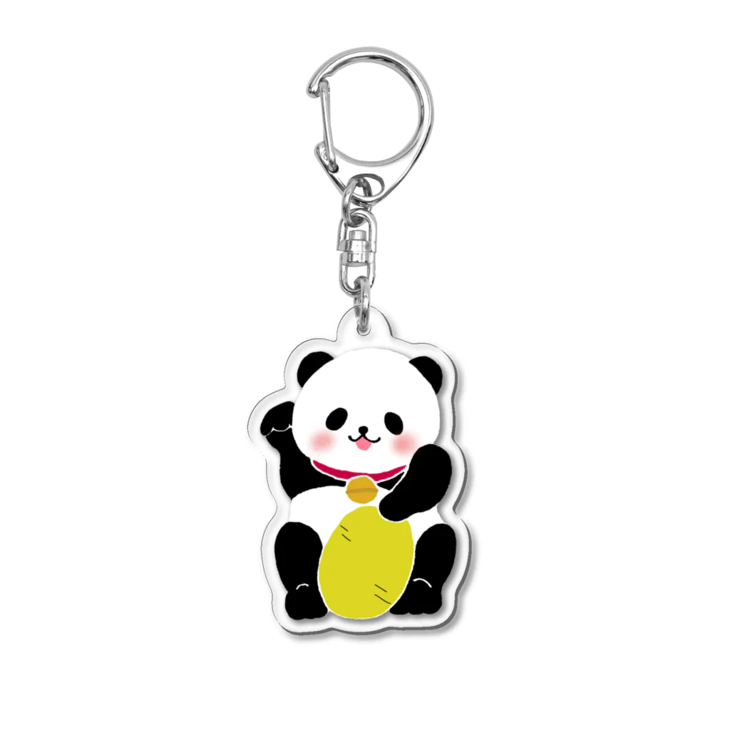 大阪ぱんだ(大阪パンダ)の招きパンダ Acrylic Key Chain