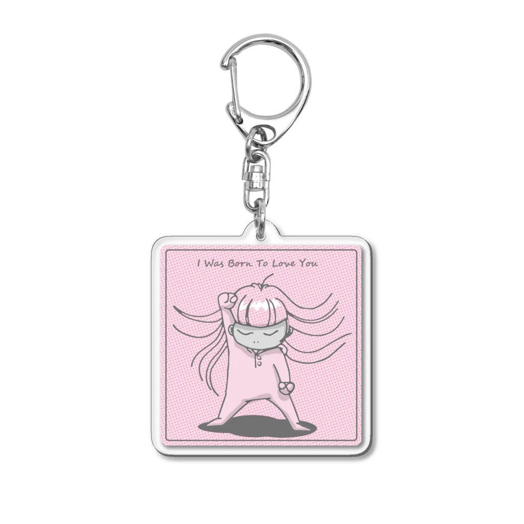 あおちゃん商会のI Was Born To Love You Acrylic Key Chain