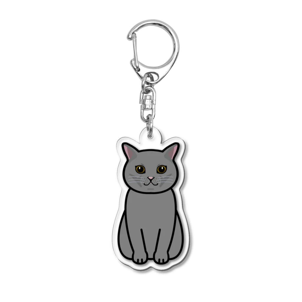 Yuika Shiomiのneko キーホルダー Acrylic Key Chain