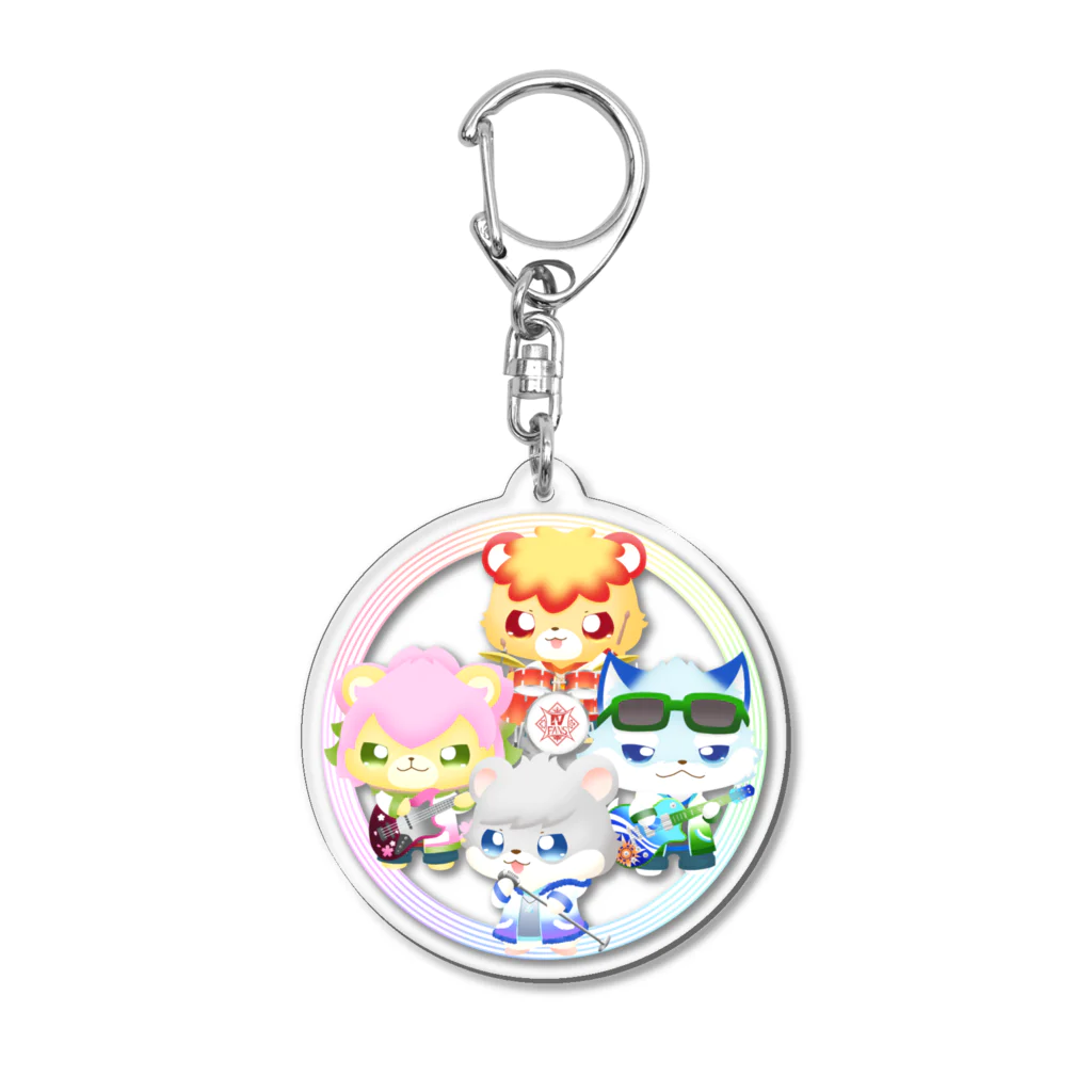 クロフミのまったりショップのちびⅣFANSのバンド演奏 Acrylic Key Chain