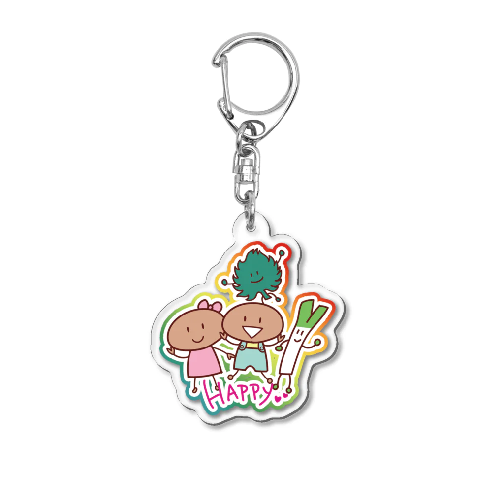 きさらぎ☆工房のナツとトー Aタイプ Acrylic Key Chain