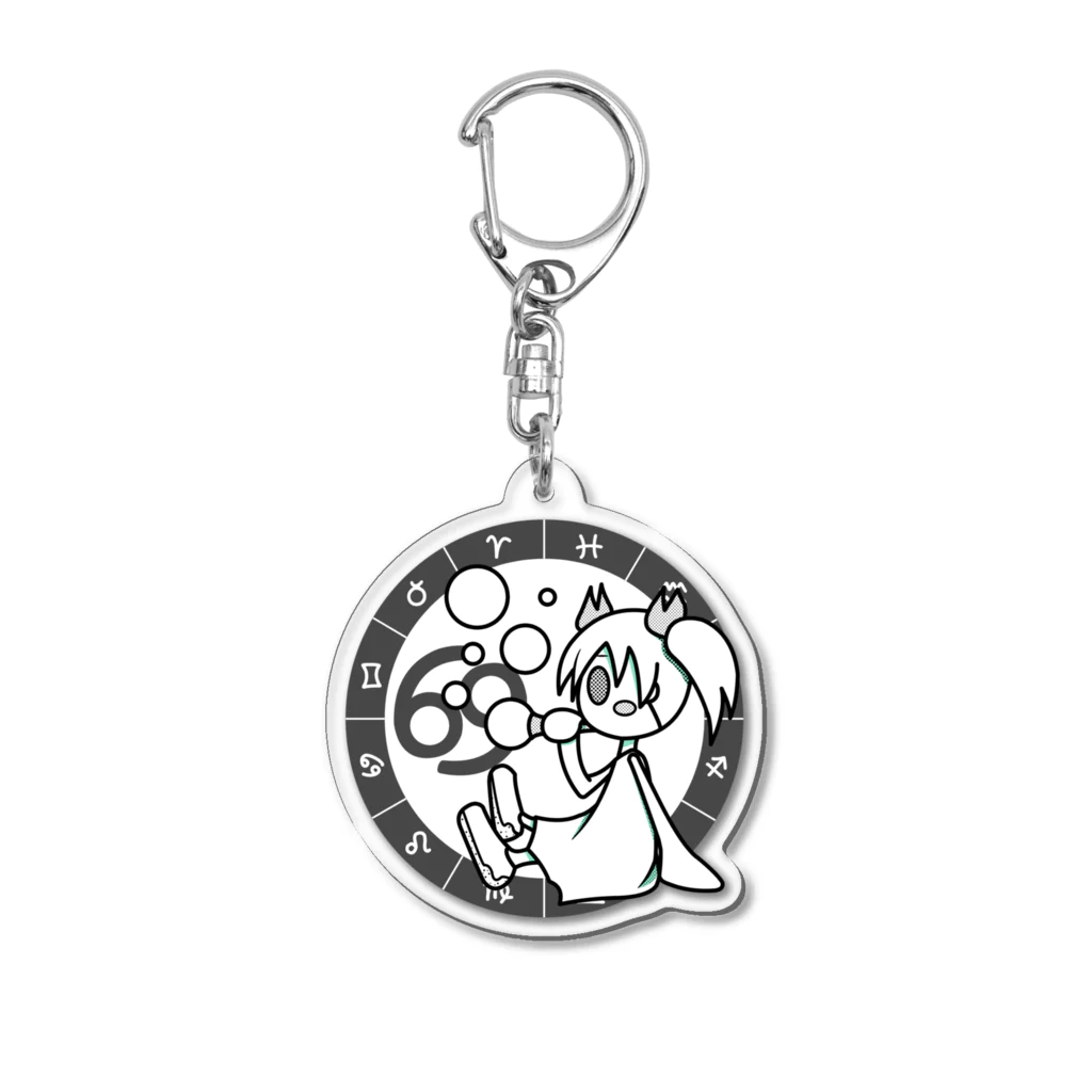 cosmicatiromのかに座 パターン1 Acrylic Key Chain