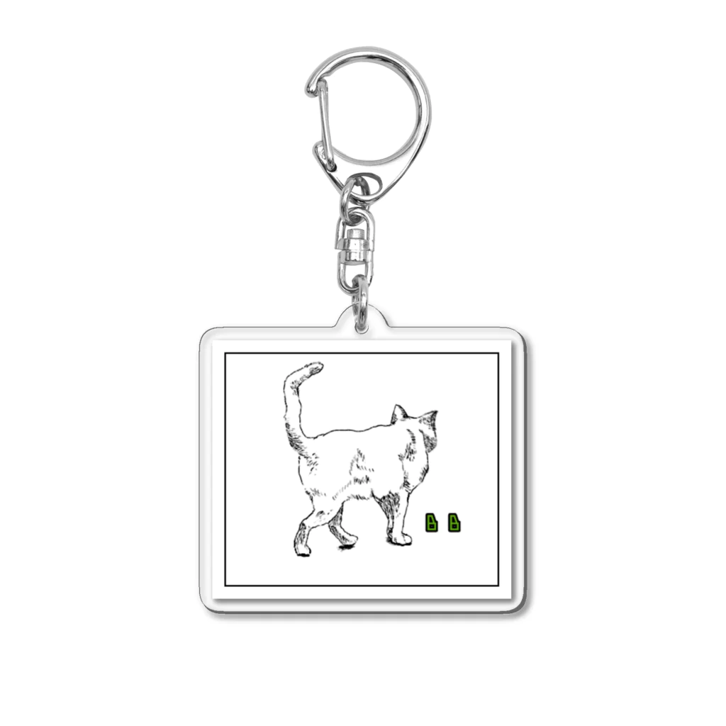 バットボーイズのBBキャット Acrylic Key Chain