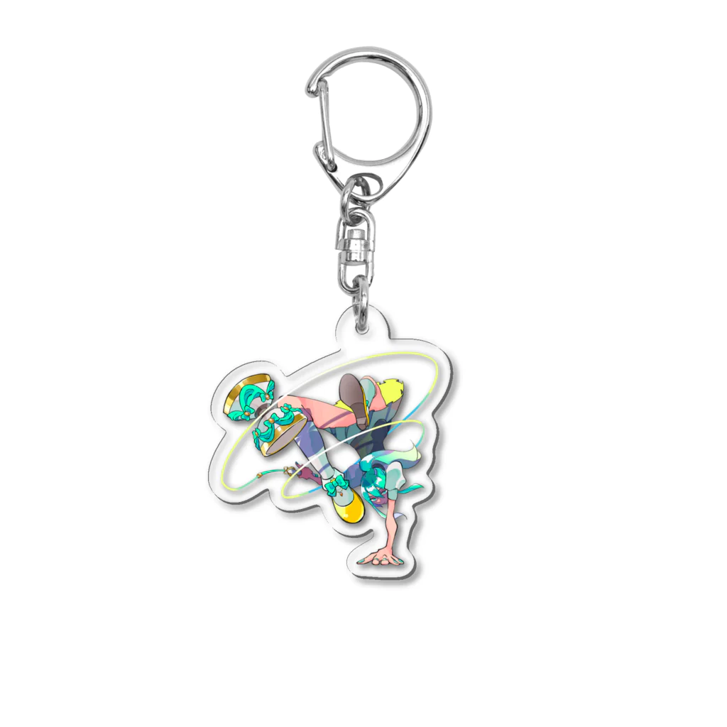 ふいきっくのディアボロッ娘（影） Acrylic Key Chain