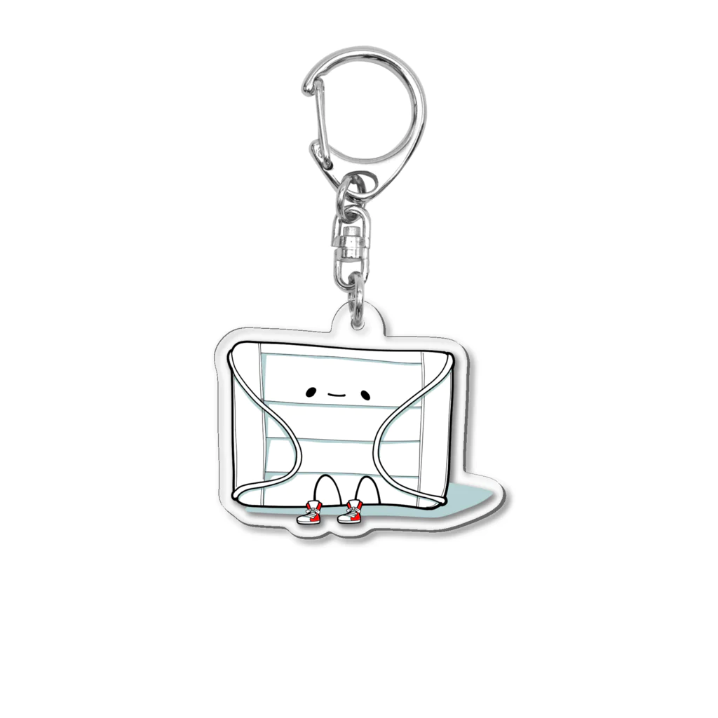 やんさんのマスクちゃん Acrylic Key Chain