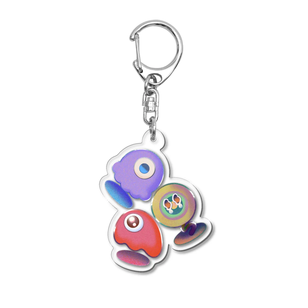 WatchMONの【WatchMON】初期3体 アクリルキーホルダー (限定5個) Acrylic Key Chain