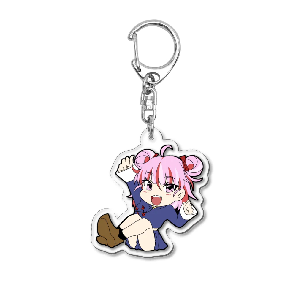 クソザコポテトサラダショップ1号店のモンブラン前田 Acrylic Key Chain