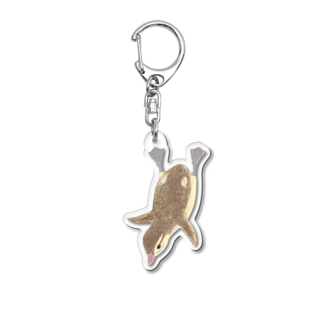 piro piro piccoloのjumping duckling A Acrylic Key Chain