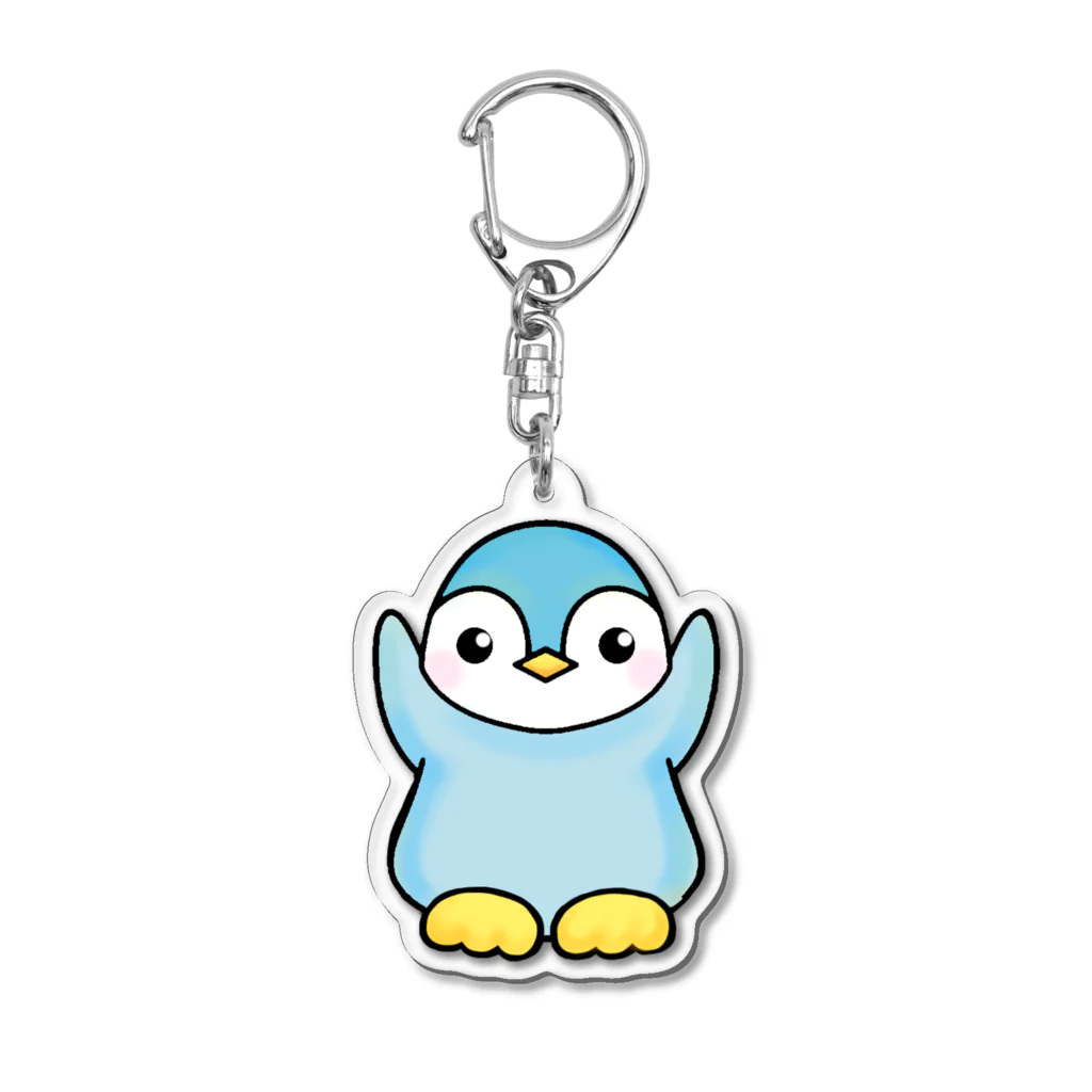 Happy Penguin 🐧のhappyちゃん Acrylic Key Chain