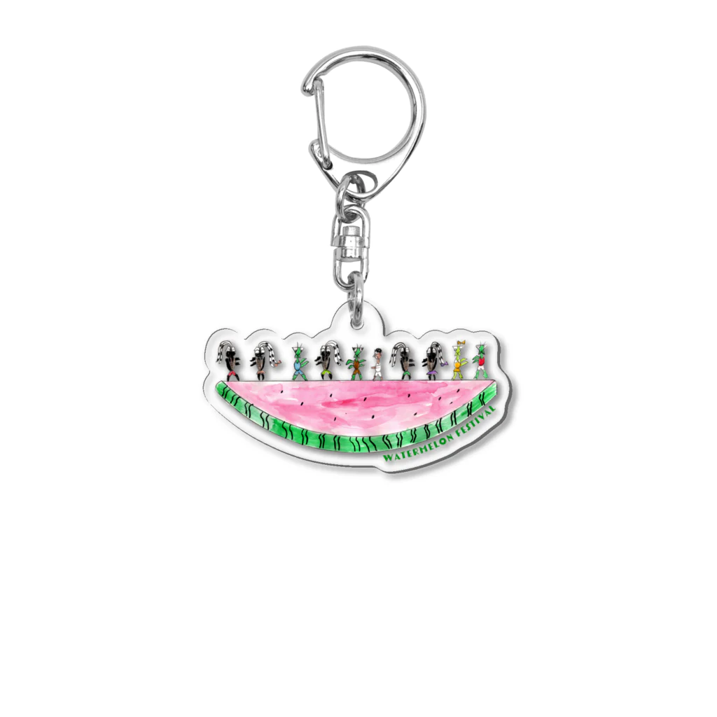 HAJIME-TALUのスイカフェスティバル🍉＊くだものシリーズ＊ Acrylic Key Chain