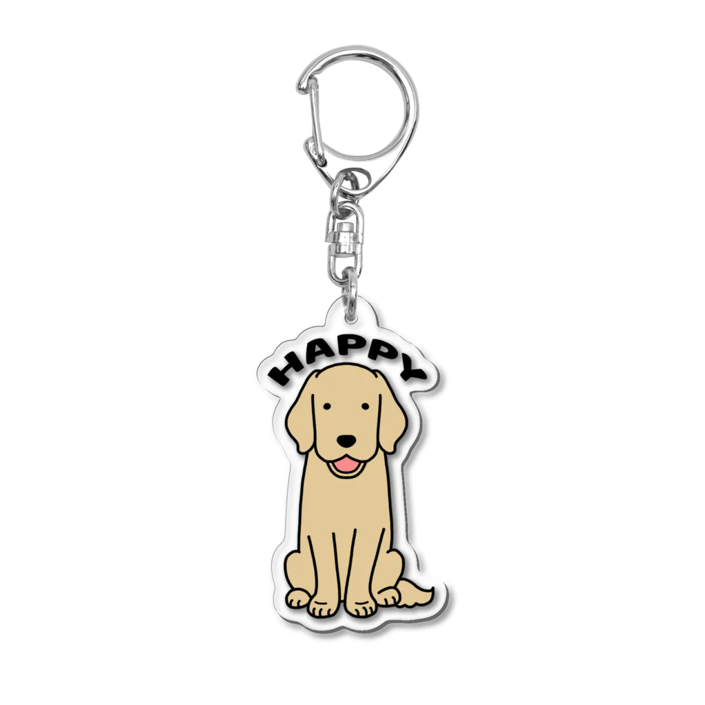 efrinmanのHAPPY Acrylic Key Chain