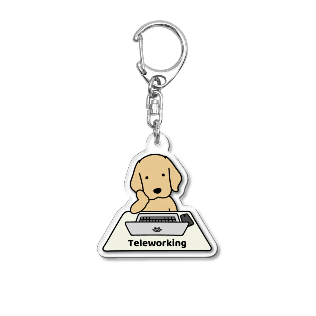 efrinmanのテレワーク Acrylic Key Chain