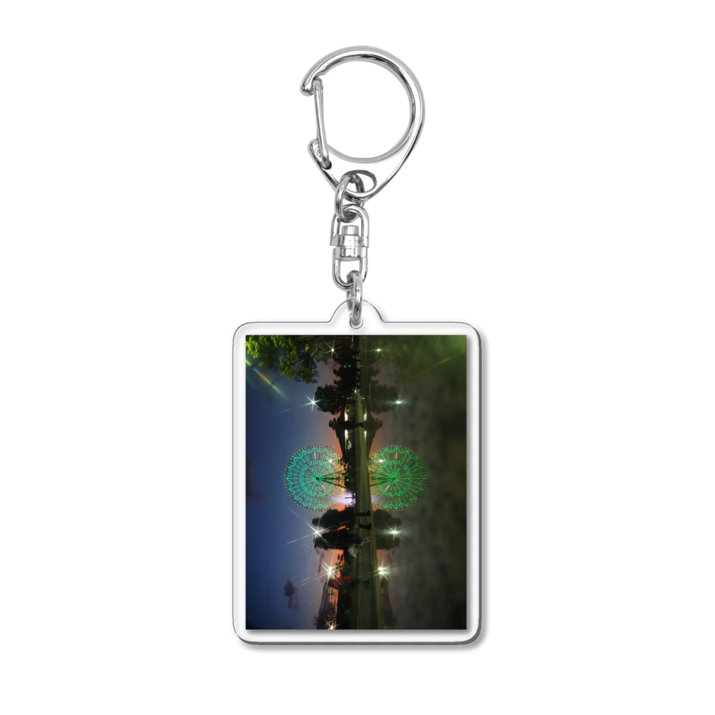 taka_1026の夕焼けリフレクション Acrylic Key Chain