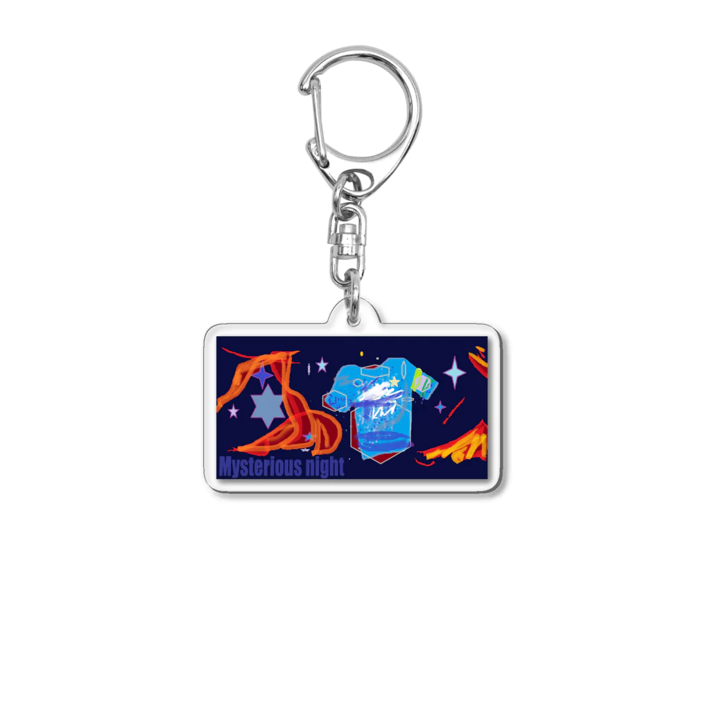 vertebra33の不思議な夜 Acrylic Key Chain