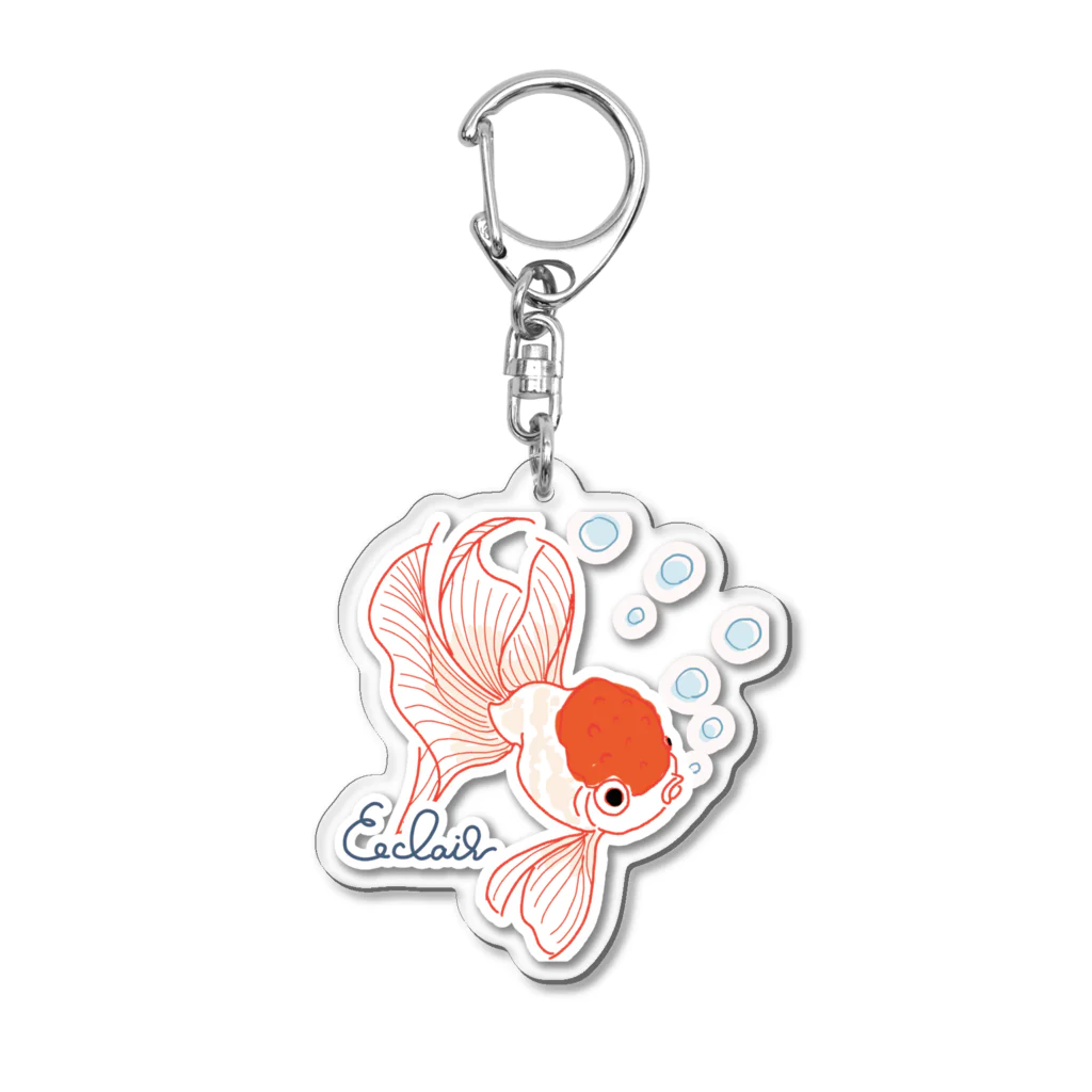 N-huluのエクレアちゃん Acrylic Key Chain