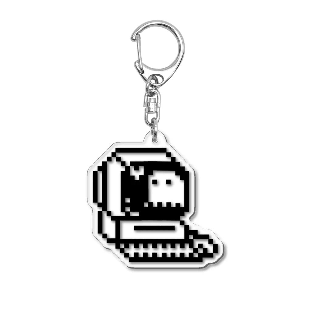 NEON🪐のパソコンくん👁‍🗨 Acrylic Key Chain