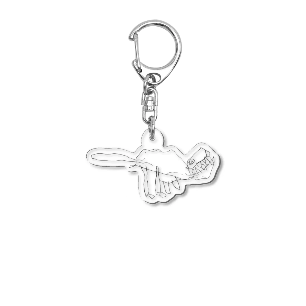 TOKKOSENのティラノサウルス Acrylic Key Chain