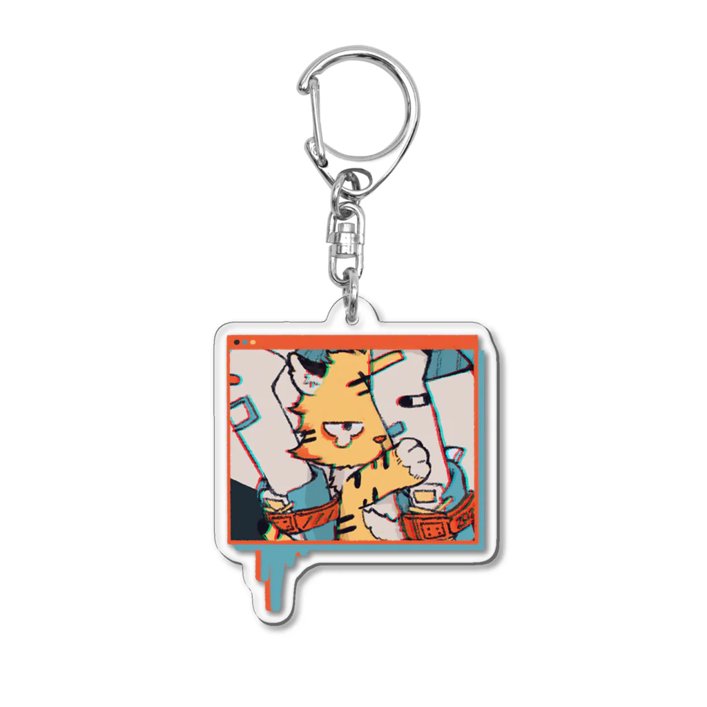 SPACEのTORA Acrylic Key Chain