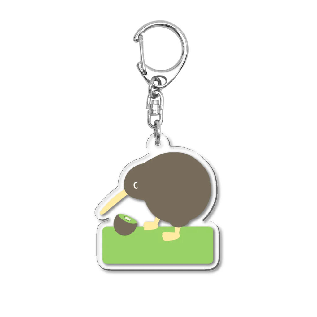 イニミニ×マートのKIWI&KIWI(ネームプレート) Acrylic Key Chain