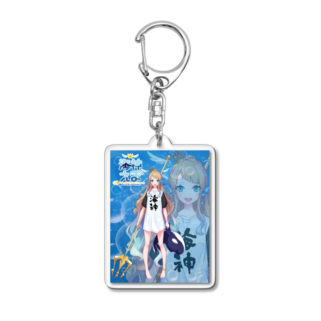 YURUPOSEのアクリルキーホルダー（Tシャツ） Acrylic Key Chain