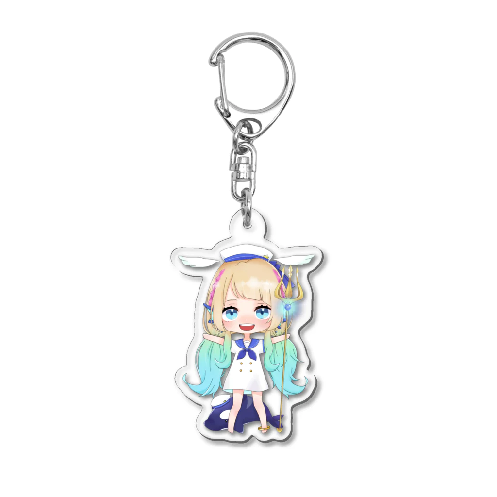 YURUPOSEのアクリルキーホルダー（Marine ver.） Acrylic Key Chain