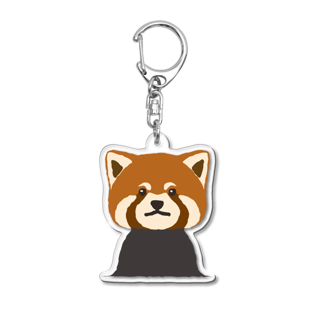 Atelier Zakiのゆるレッサーパンダ Acrylic Key Chain