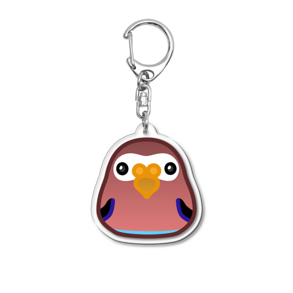 Sdアキクサインコ ノーマル アキクサ文鳥マーケット アキクサインコと文鳥推しの店 Rn Works のアクリルキーホルダー通販 Suzuri スズリ