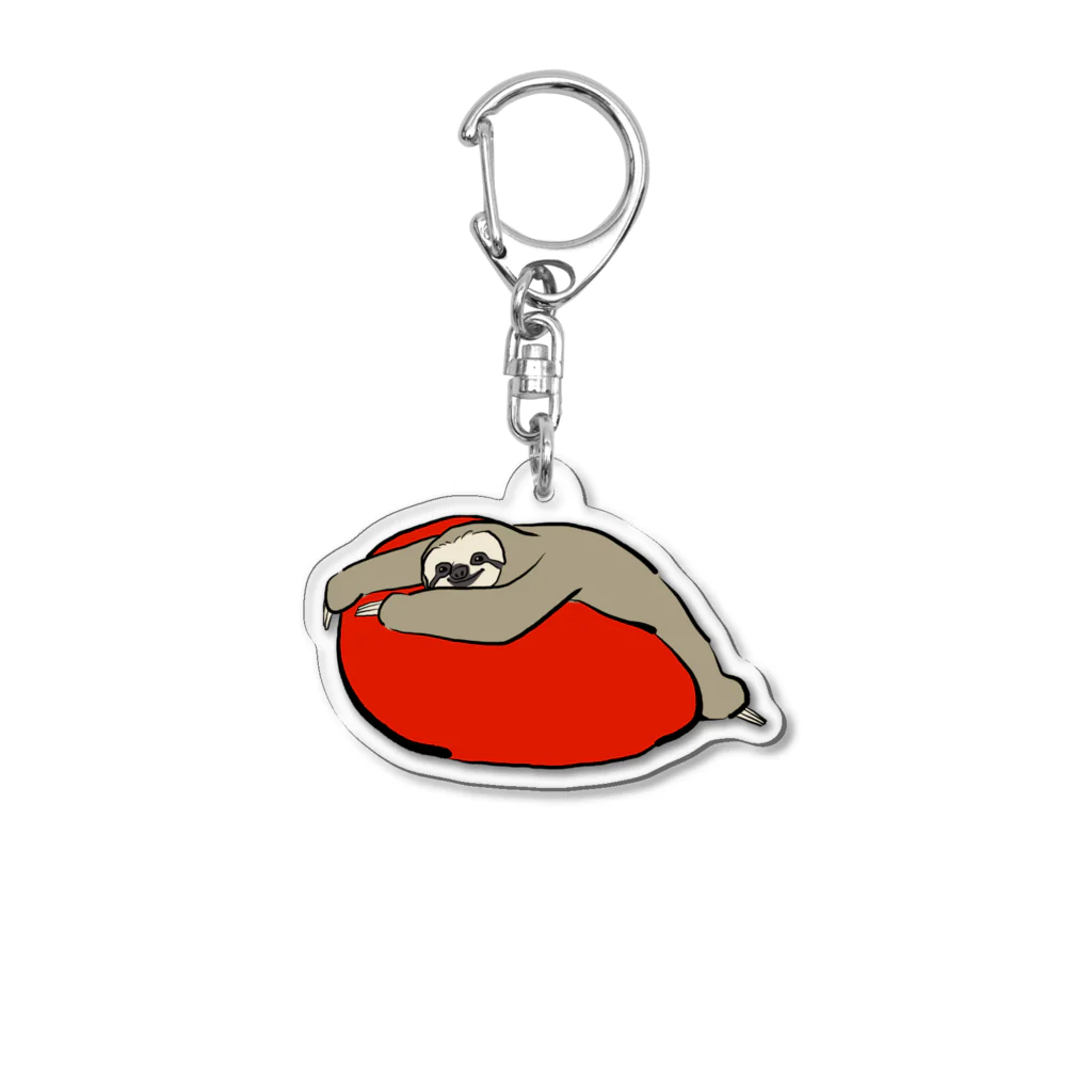 はしもとはしこの【アクキー】ミユビナマケモノ Acrylic Key Chain