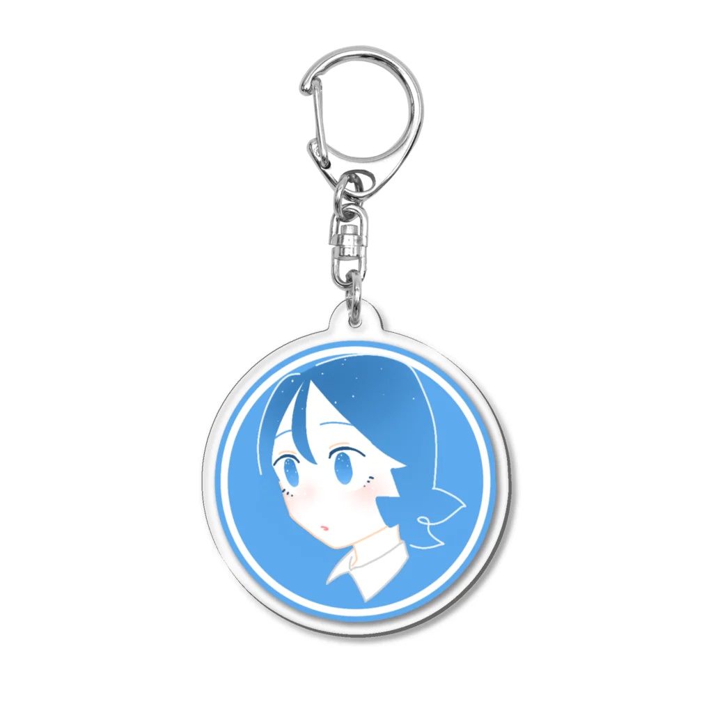 ましゅまろのナルリョイニョンくん Acrylic Key Chain