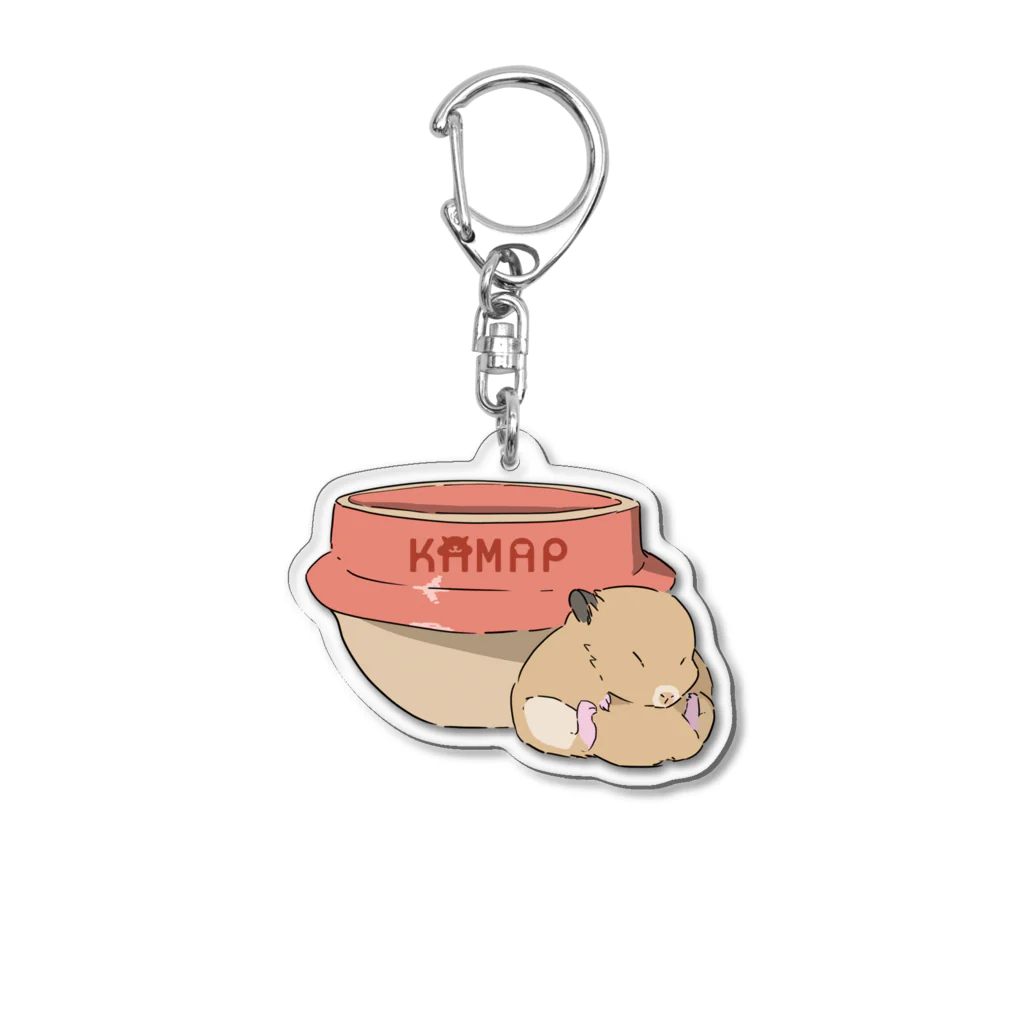 KAMAP ＆ Ricaの【KAMAP】たまざぶねんね Acrylic Key Chain