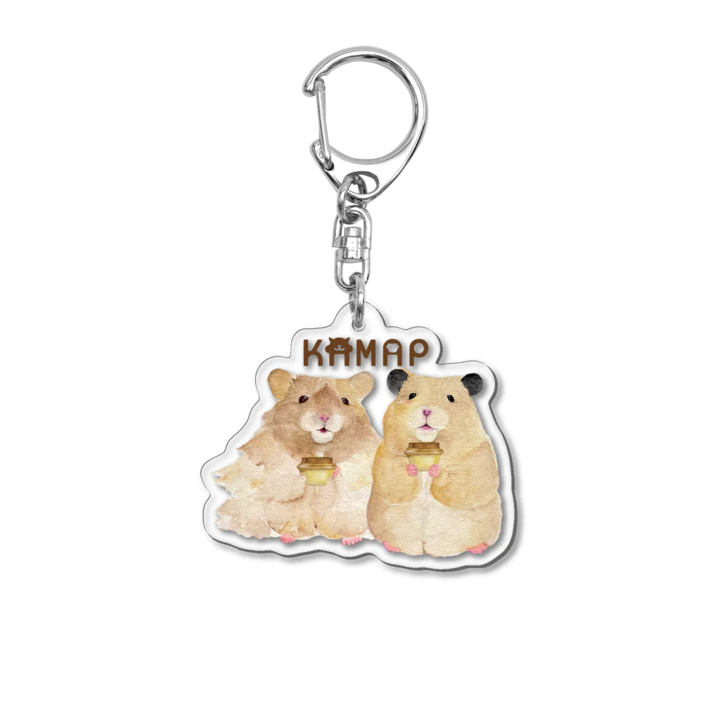 KAMAP ＆ Ricaの【KAMAP】釜めし、買い忘れてまちよ？ アクリルキーホルダー