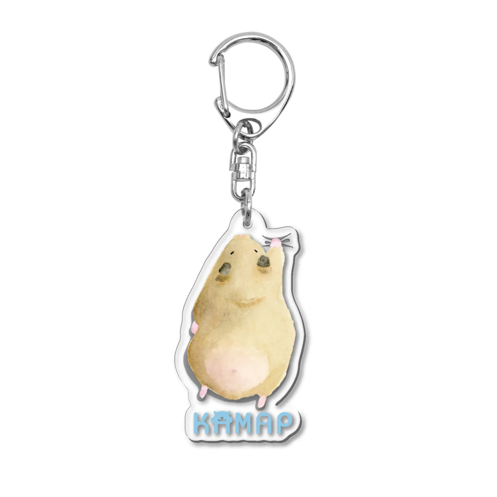 KAMAP ＆ Ricaの【KAMAP】ぎゅっとキンクマハムスター Acrylic Key Chain