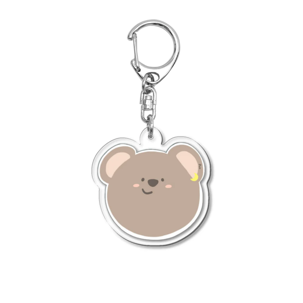 🧸☽ぷぅのくまぷぅちゃん Acrylic Key Chain