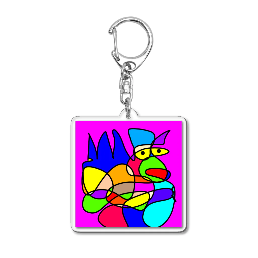 miiのウミウシくん Acrylic Key Chain