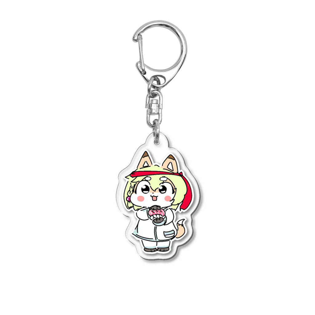 とぅるちゃんのお店のお寿司職人のアクキー Acrylic Key Chain