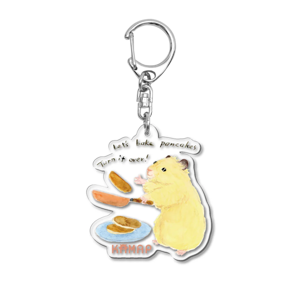 KAMAP ＆ Ricaの【KAMAP】Let's bake pancakes Acrylic Key Chain