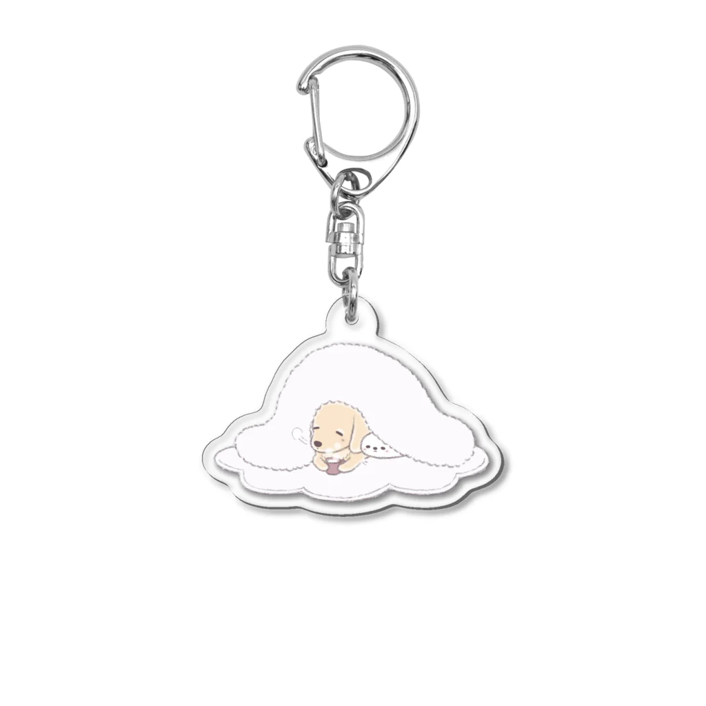 いぬあざらしのぬっくぬく Acrylic Key Chain