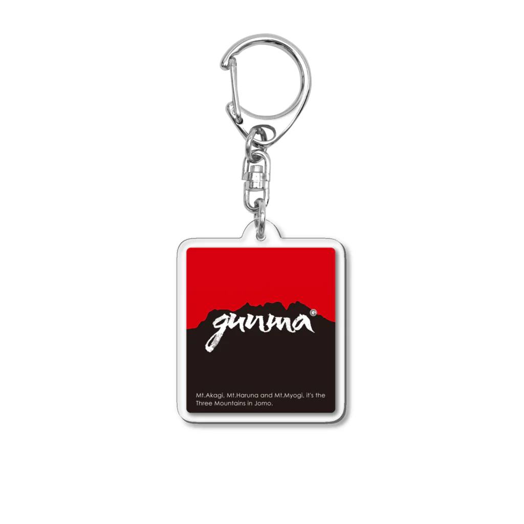 Too fool campers Shop!のGUNMA愛01赤城L Acrylic Key Chain