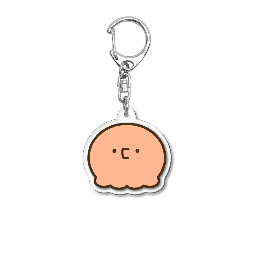 かやぬゆみのタコさん Acrylic Key Chain